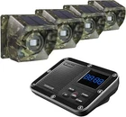 Solar Driveway Alarms Wireless Motion Sensor System 1800ft Long Range Waterproof