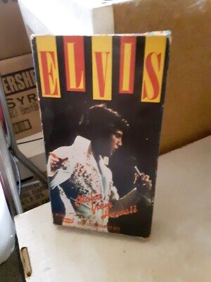 Elvis: Aloha From Hawaii.  Very Good Videocassette. 