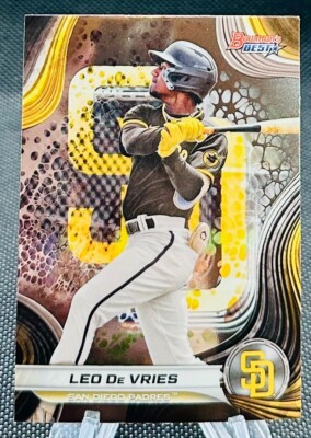 2024 Bowman's Best Top Prospects Leo De Vries San Deigo Padres #TP-18