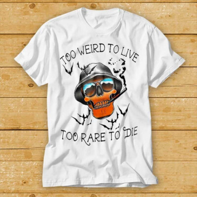 Hunter S Thompson Too Weird To Live Rare To Die Fear and Loathing T-Shirt 1951