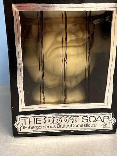 Vintage The Brut Soap 1970's Brut 45. Unused and boxed. Shaped like an Ogre! - Picture 10 of 10