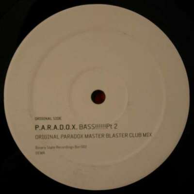 P.A.R.A.D.O.X. - Bass!!!!!!Pt2 12'' Vinyl Schallplatte 113431