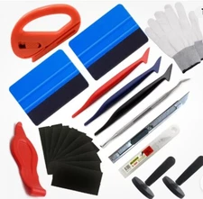 32PCS Vinyl Wrap Tool Kit Car Wrapping Kit Car Tint Tools Kit Window Tint 