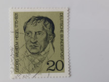 Znaczek pocztowy RFN 1970 Mi 617 200. urodziny Hegel stemplowane