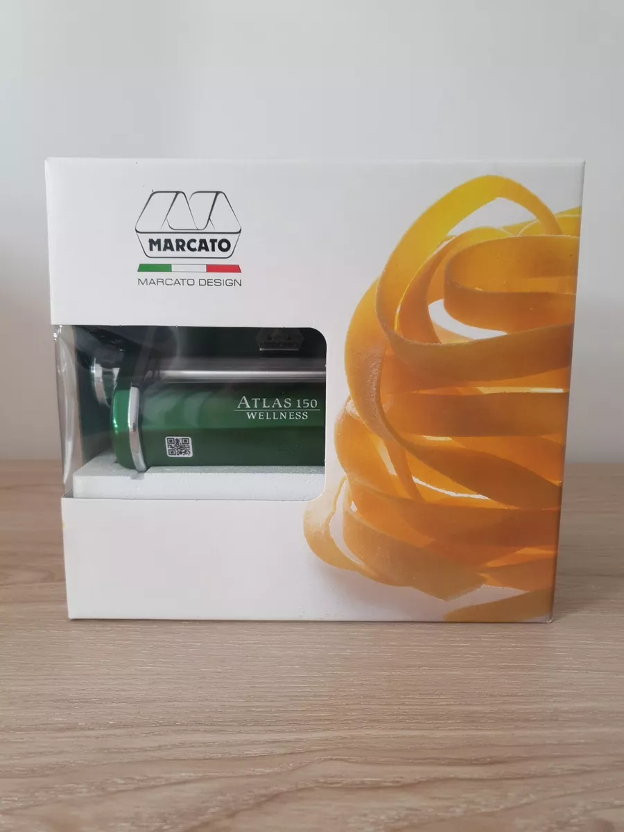 Marcato Atlas Light Alloy 150 Wellness Pasta Maker Machine Green
