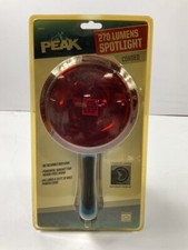 Peak Pkc0tc5 Corded 12v 12 Volt Spotlight Spot Light Lamp Detachable Red Lens