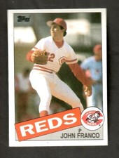John Franco 1985 Topps #417 Cincinnati Reds RC Rookie NM