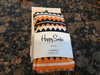 infant orange tights