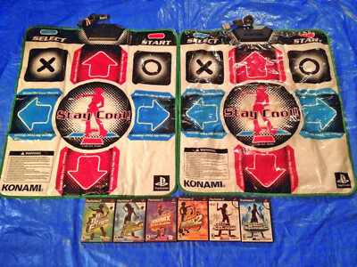 Playstation 2 Dance Dance Revolution Mats Pads DDR Max Extreme