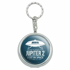 Jupiter 2 Lost In Space Spaceship Portable Travel Ashtray Keychain