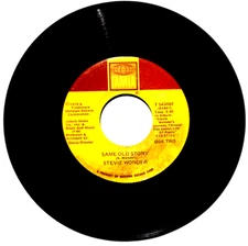 STEVIE WONDER / Same Old Story - Outside My Window / Vinyl 45rpm Tamla T 54308F