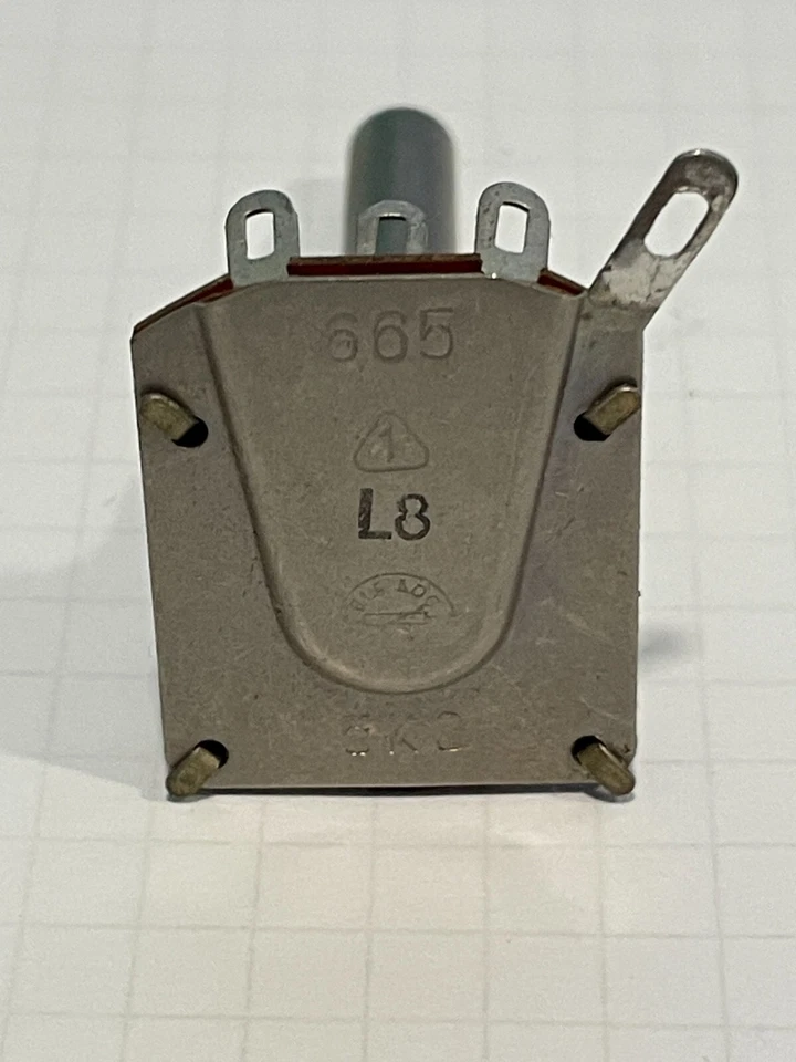 DDR RFT Potentiometer 5kOhm 5K3 Kennlinie 3 logarithmisch #ZH02 - Bild 3 von 4