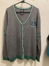 HARRY POTTER Slytherin Quidditch Sweater Adult Large