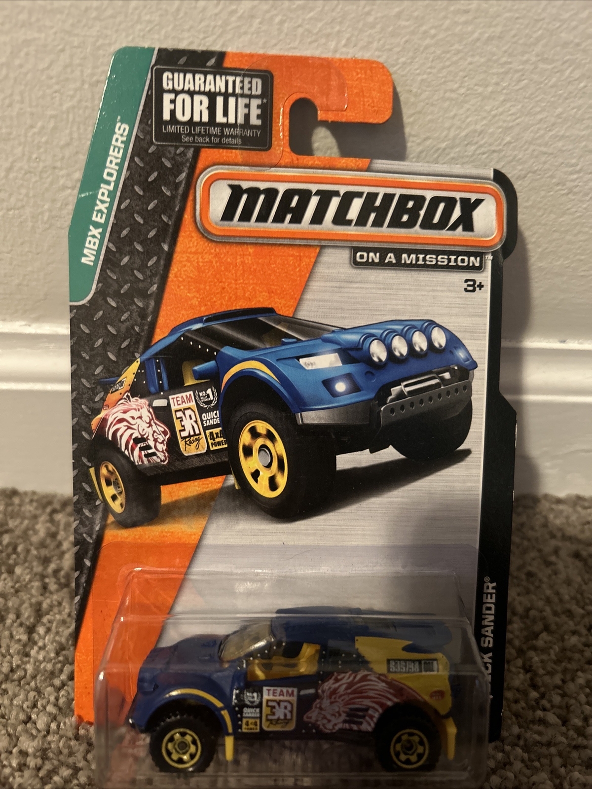 Match Box Ribble's Quick NEW Mattel Matchbox 2014 Blue QUICK SANDER MBX Explorers 106/120 CFW91 ...