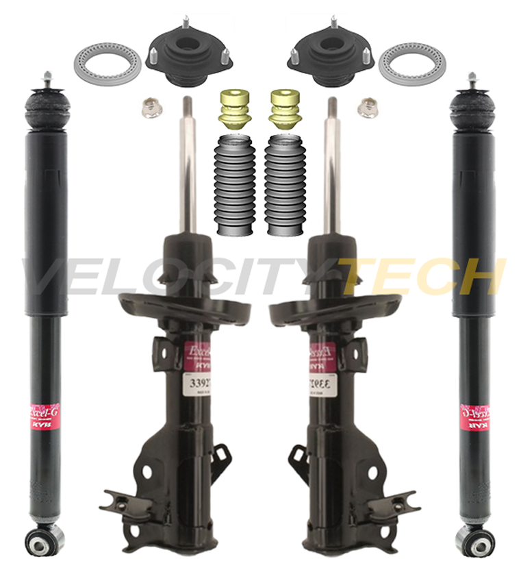 KYB Excel-G Struts Shocks Front & Rear 2012-15 Honda Civic Sedan W ...