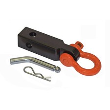 Enhanced Tow Strap Shackle Mount For 1-14 Inch Receivers