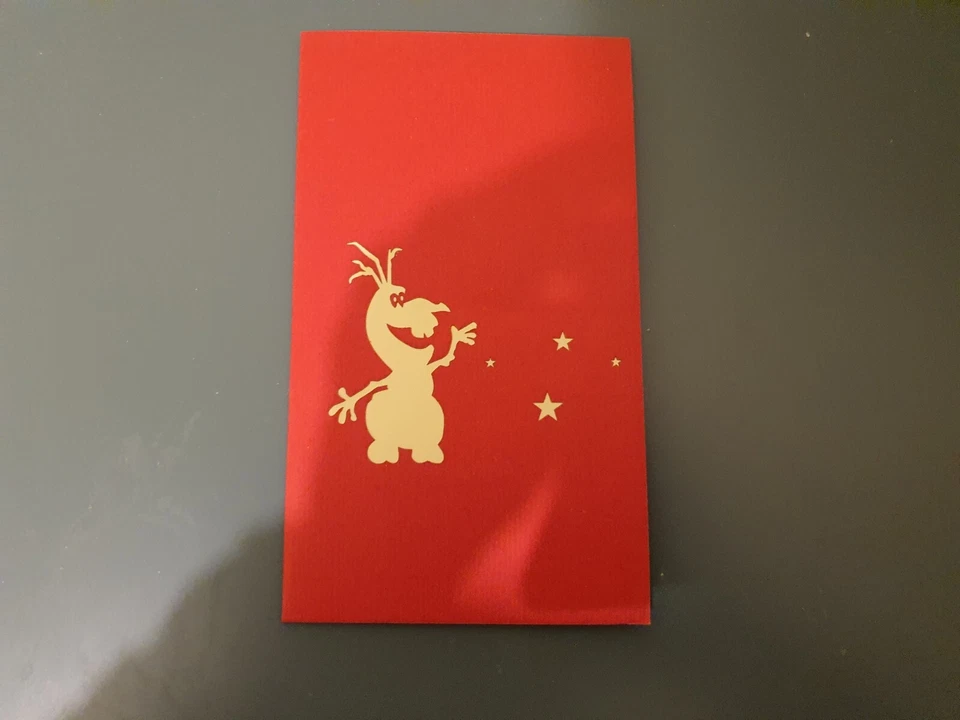 3d Popup Frozen Disney Card - Image 2 of 2