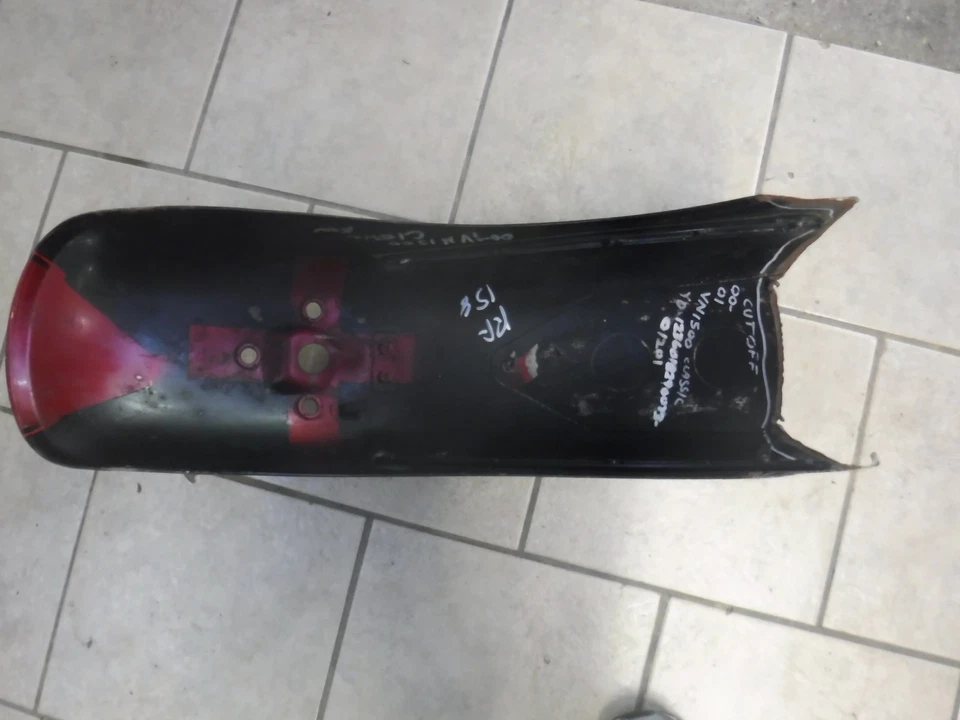 Guardabarros trasero clásico negro RF158 2000 2001 Kawasaki Vulcan VN1500 Foto 4 de 4