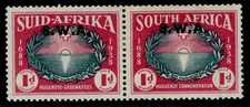 SOUTH WEST AFRICA GVI SG112, 1d + 1d green & carmine, M MINT. Cat £23.
