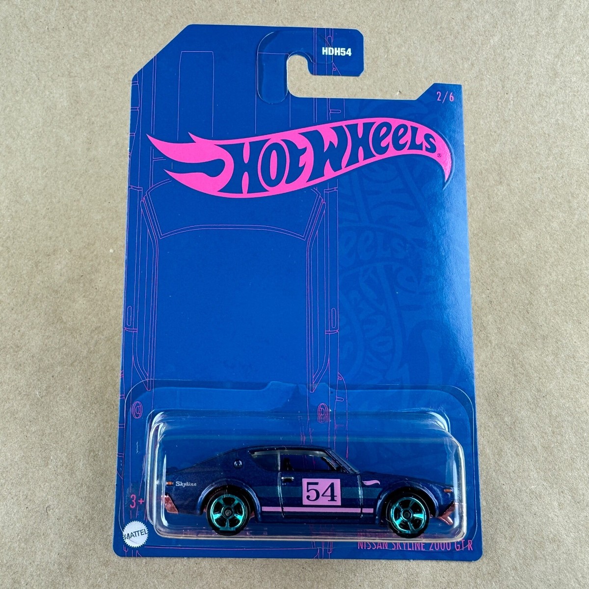 Hot Wheels DATSUN 2022年限定ミニカー ステッカー付き Hot Wheels Japan Convention DATSUN 510 Right side 2022