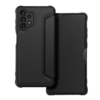 FÜR SAMSUNG GALAXY S23 PLUS- RAZOR Book Cover Hülle Handy Case Tasche SCHWARZ