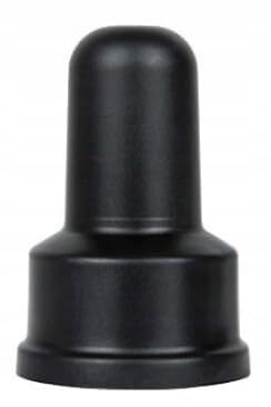 Protective caps for screws nuts M20 H60 for keys 30 cover caps black