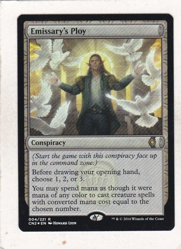 Magic: The Gathering - Emissary's Ploy (004/221) - Conspiracy 2: Take The Crown By Magic: The Gathering