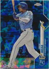 2020 Topps Chrome Update Sapphire Refractor ERICK MEJIA Royals RC Rookie #U-58