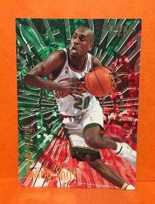 Fleer 1996-97 Gary Payton Swing Shift # 10/15