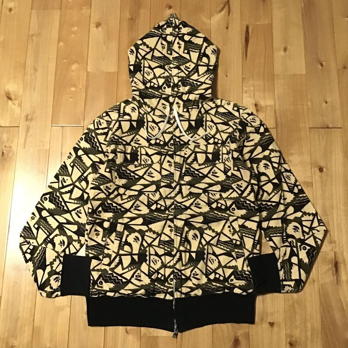 Aoyama exclusive BAPE camo full zip hoodie NIGO A Bathing