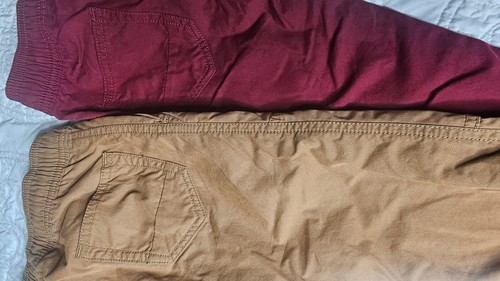 Lot Of 2 NEW HANNA ANDERSSON Toddler Boys Cotton Lined Pull On Pants 100 4T - Picture 7 of 8