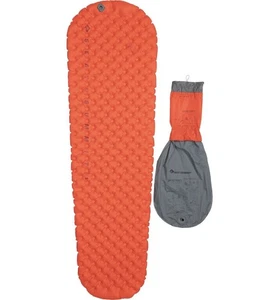 Sea to Summit Comfort Plus Insulated Large Red Sleeping Mat Pad Air Stream Pump