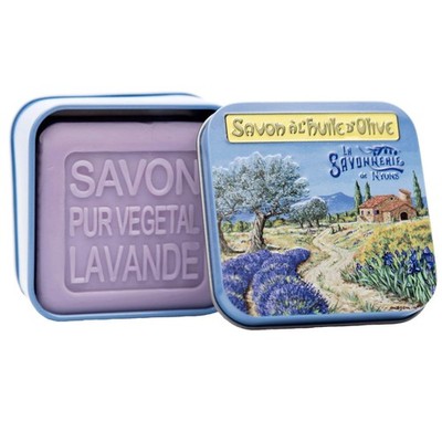 La Savonnerie de Nyons, Soap in A Tin Box, 100 g (Provence)