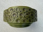 MCM McCoy Pottery Scandia Ceramic Avocado Green Planter - Marked