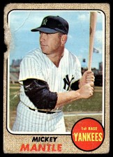 Comprehensive Guide to 1960s Mickey Mantle Cards 58