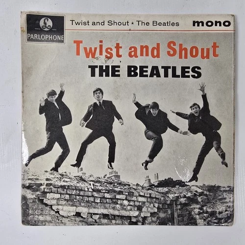 The Beatles Twist and Shout Vinyl 7" Single Record Parlophone Mono 1st VG+/VG+