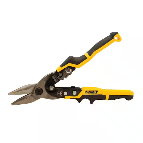 10.1 In. Straight-cut Aviation Snip | Ergo Dewalt Cut Straight Snips Tin Show