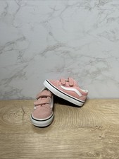 Vans Kids Old Skool V Powder Pink Toddler Skate Sneakers VN000D3Y9AL Sz 7 New