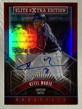 Ketel Marte 2015 Panini Elite Extra Edition Auto Autograph Arizona Diamondbacks