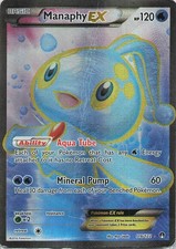 Manaphy EX (Full Art) Holo Ultra Rare XY - BREAKpoint 116/122 HP on eBay