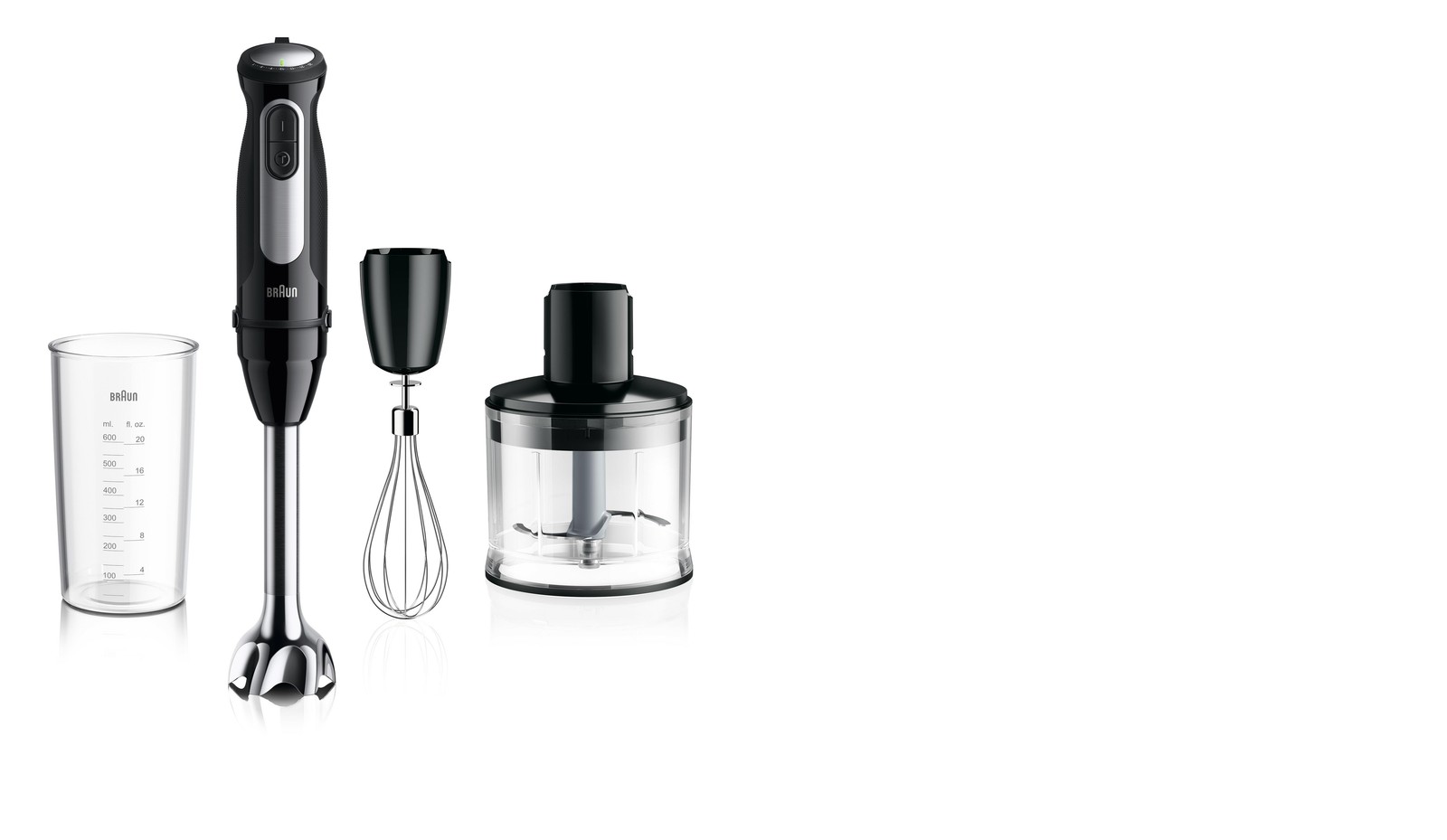 Braun MultiQuick 5 MQ55236M blender 0.6 L 1000 W Black