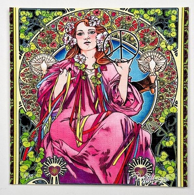 Bob Masse Summer of Love #2/25  Blotter Print Signed & Numbered COA Kesey Phish