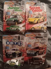 New Matchbox Candy Series Cars Lot of 4