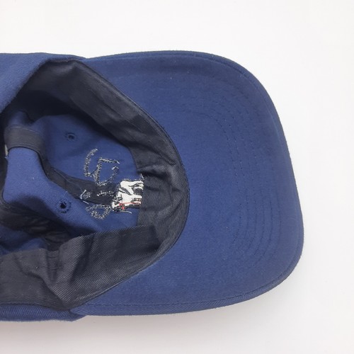 Vintage Big Dogs Hat Snap Back Blue 90s Dad Cap Retro Soft Cotton Embroidered - Picture 6 of 13