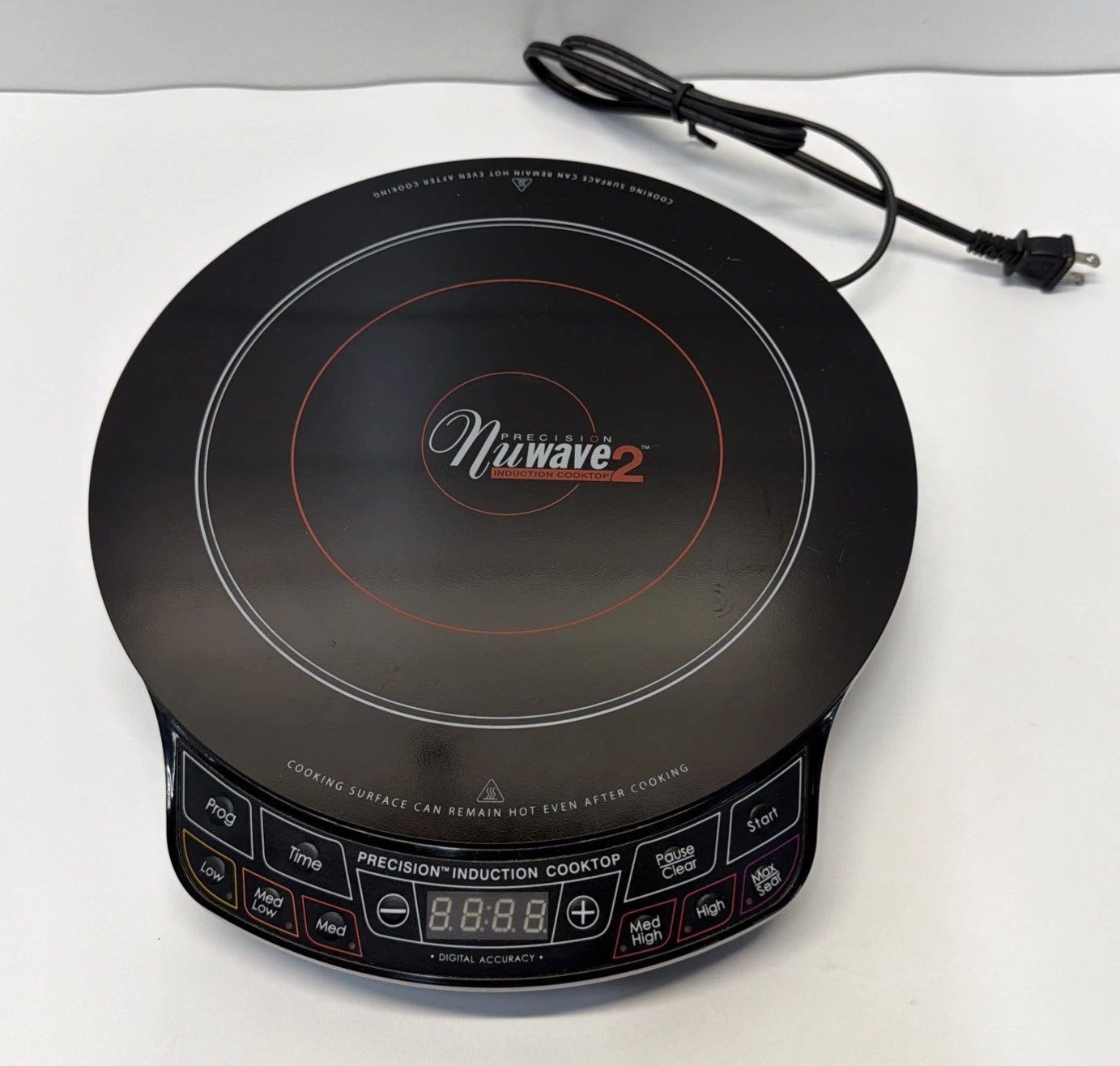 Nuwave 2 Precision Induction Cooktop Model 30141 CR Tested 12” Surface
