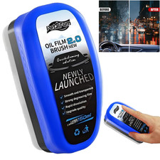 Automotive Oil Film Cleaning Brush Reusable Car Glass Cleaning Board Remover US