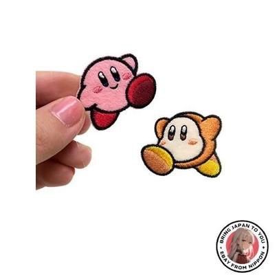 Neu Pioneer Kirby der Sterne Kirby Waddle Dee Patch Aufkleber Bügelbild Dual-Use