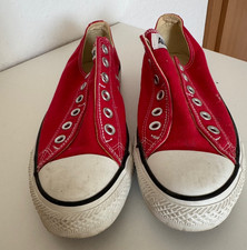 Original Converse Sneaker AllStar Slip on in Rot Gr. 40 super Zustand