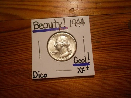 1944 Washington Quarter XF+ BEAUTY!!!! COOOOOOOOL!!!!!!!