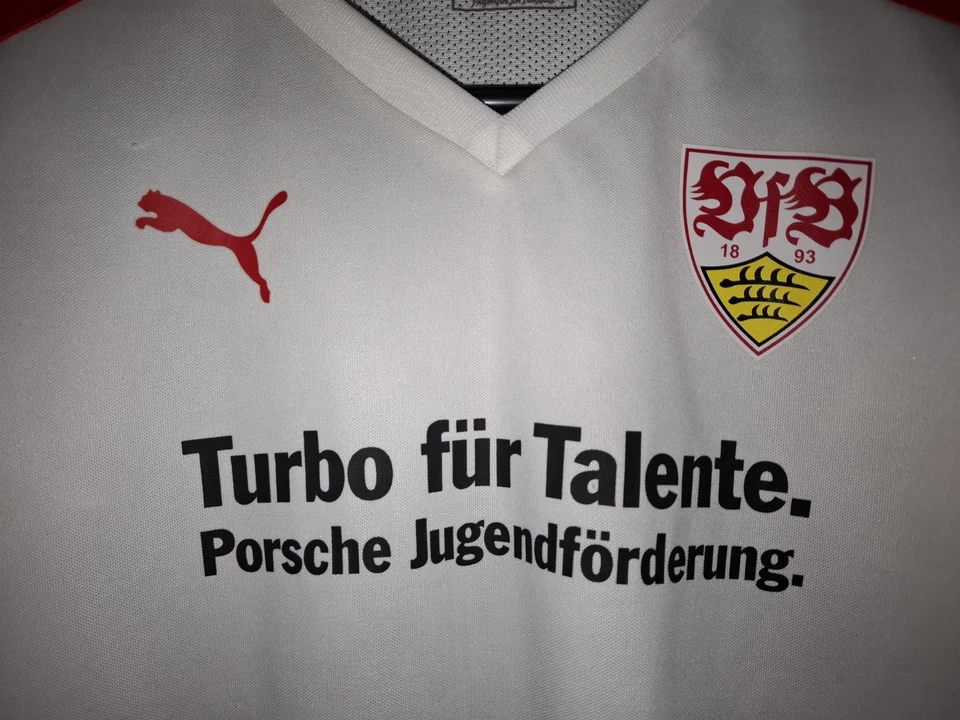 VfB Stuttgart Kinder Trikot Porsche Jugendförderung Fußballschule Puma Turbo 140 - Bild 4 von 4
